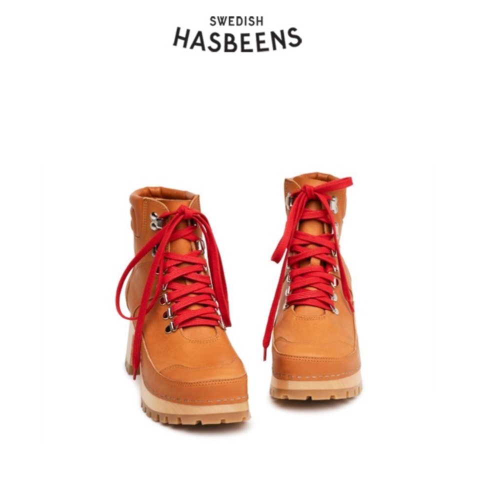 Swedish Hasbeens Hiking Boot Nature EU 38 - Picture 6 of 8
